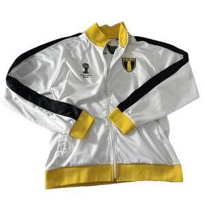 German FIFA National Soccer  Track Jacket Official 2014 Brazil Champions Large
